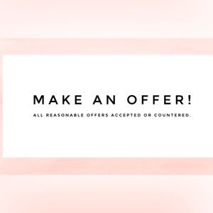 Make an offer - accepting all reasonable offers or will counter.